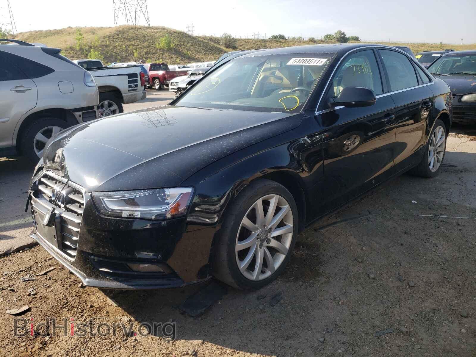 2013 AUDI A4 - VIN: WAUFFAFL2DN023947 - Фото 2