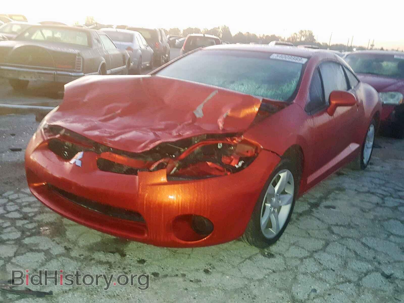 2006 MITSUBISHI ECLIPSE - VIN: 4A3AK24F46E050207 - Photo 2