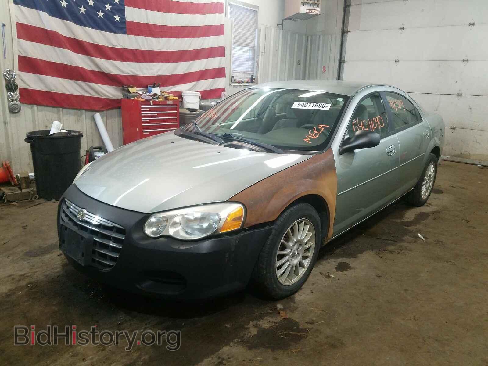 2005 CHRYSLER SEBRING - VIN: 1C3EL56R35N543793 - Фото 2