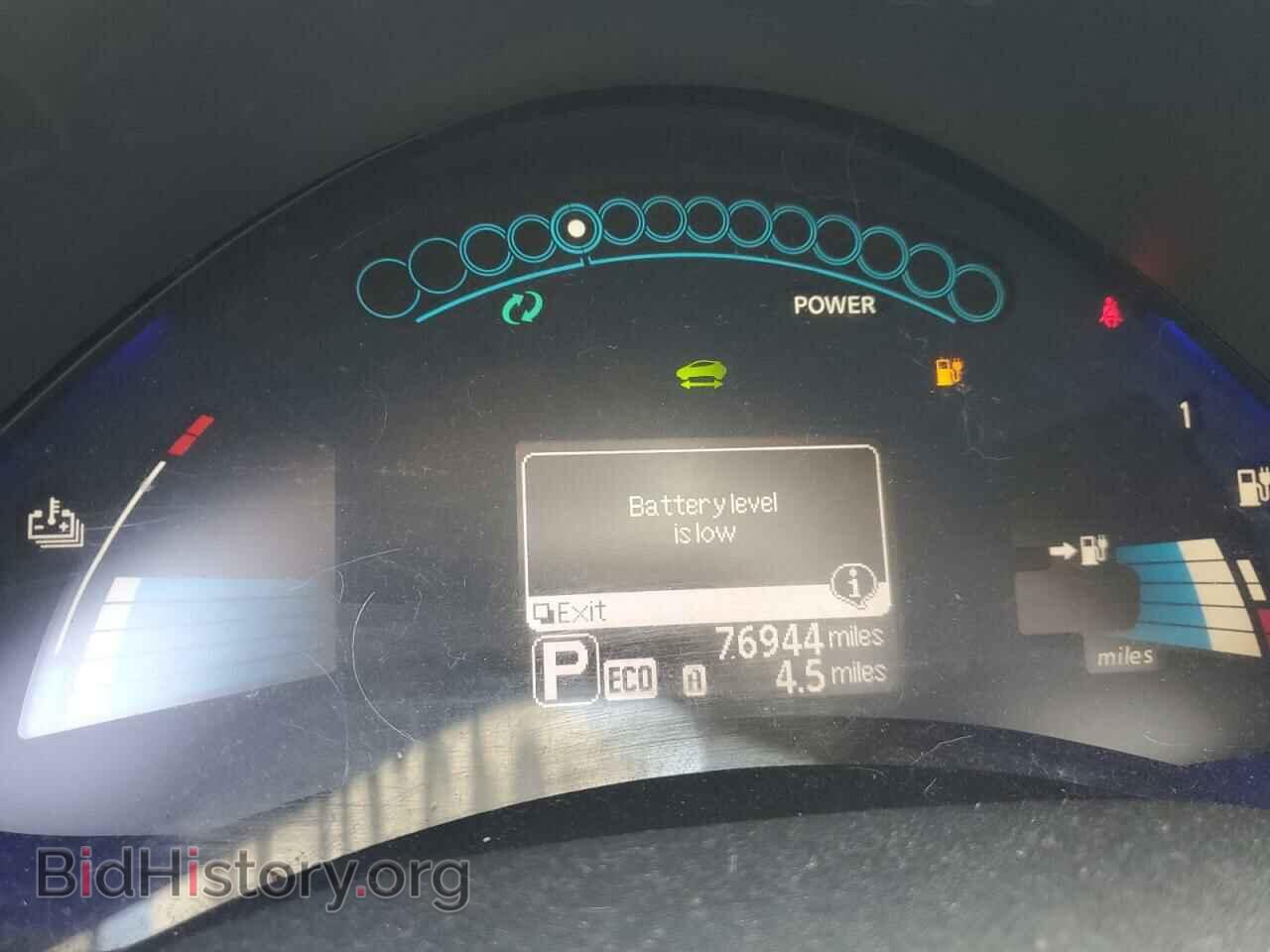 2013 NISSAN LEAF - VIN: 1N4AZ0CP1DC404079 - Фото 9