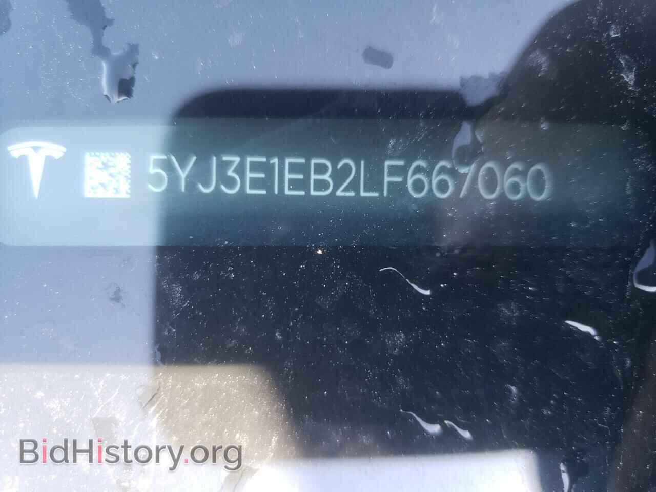 2020 TESLA MODEL 3 - VIN: 5YJ3E1EB2LF667060 - Фото 10