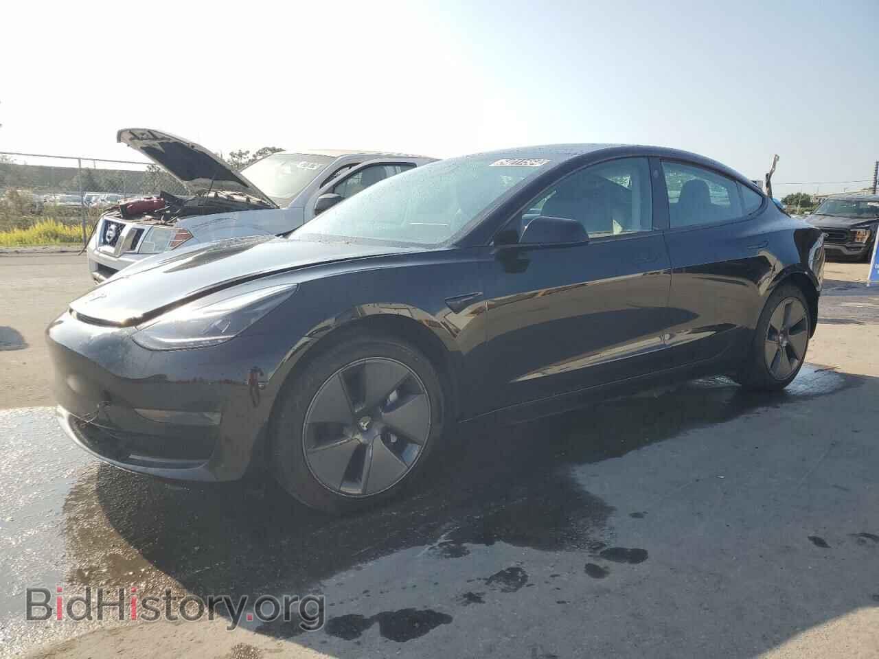 Photo 5YJ3E1EA2NF184825 - TESLA MODEL 3 2022