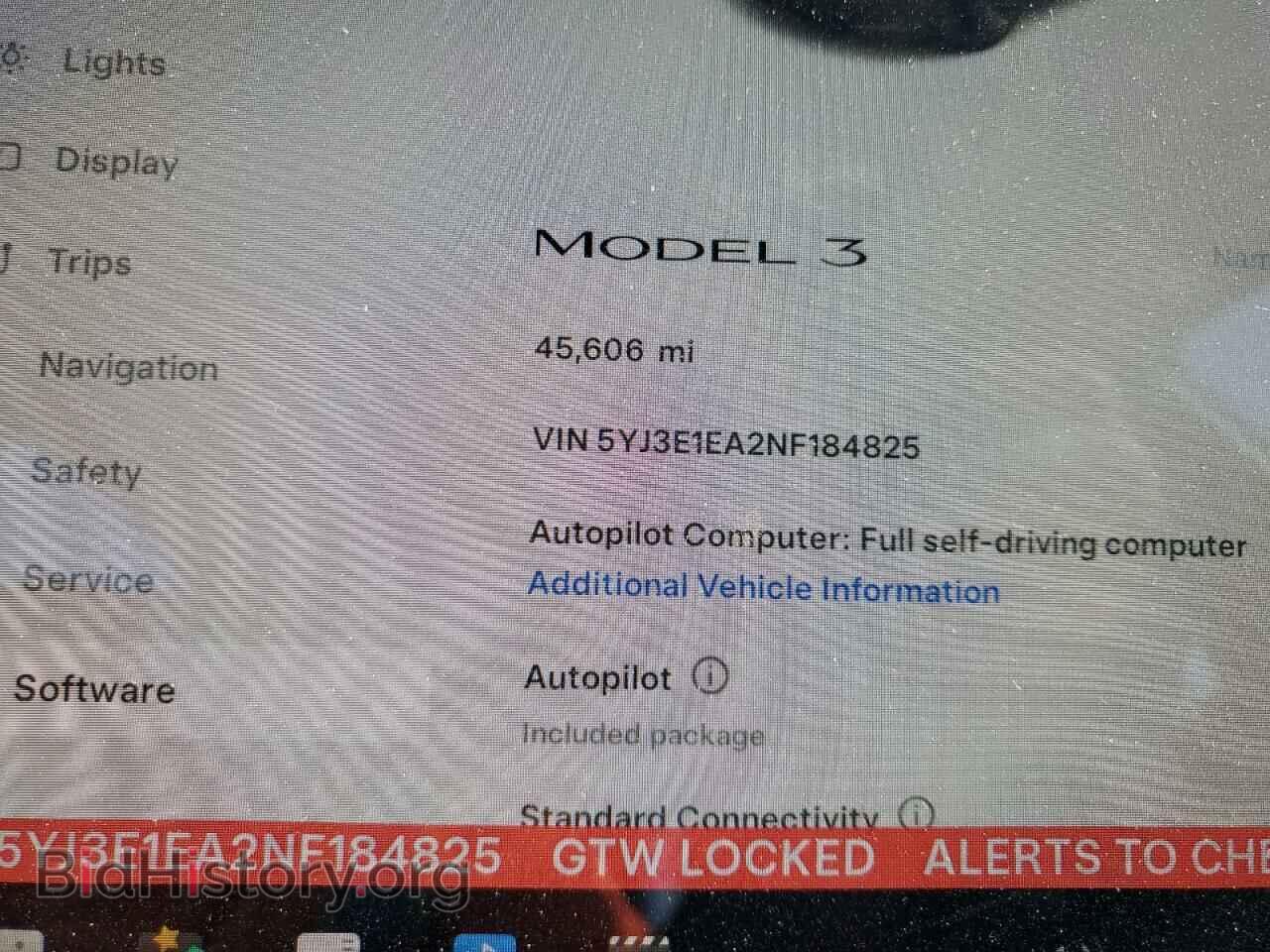 2022 TESLA MODEL 3 - VIN: 5YJ3E1EA2NF184825 - Фото 9