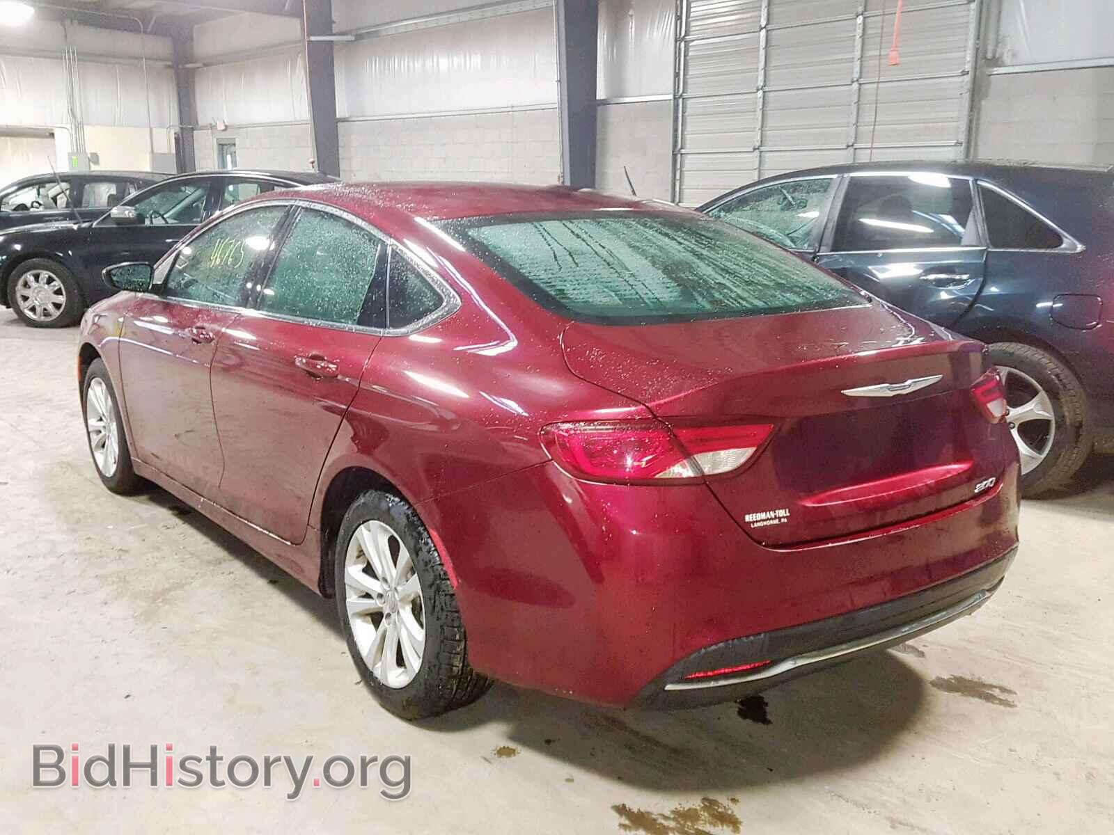 2015 CHRYSLER 200 - VIN: 1C3CCCAB0FN643017 - Фото 3