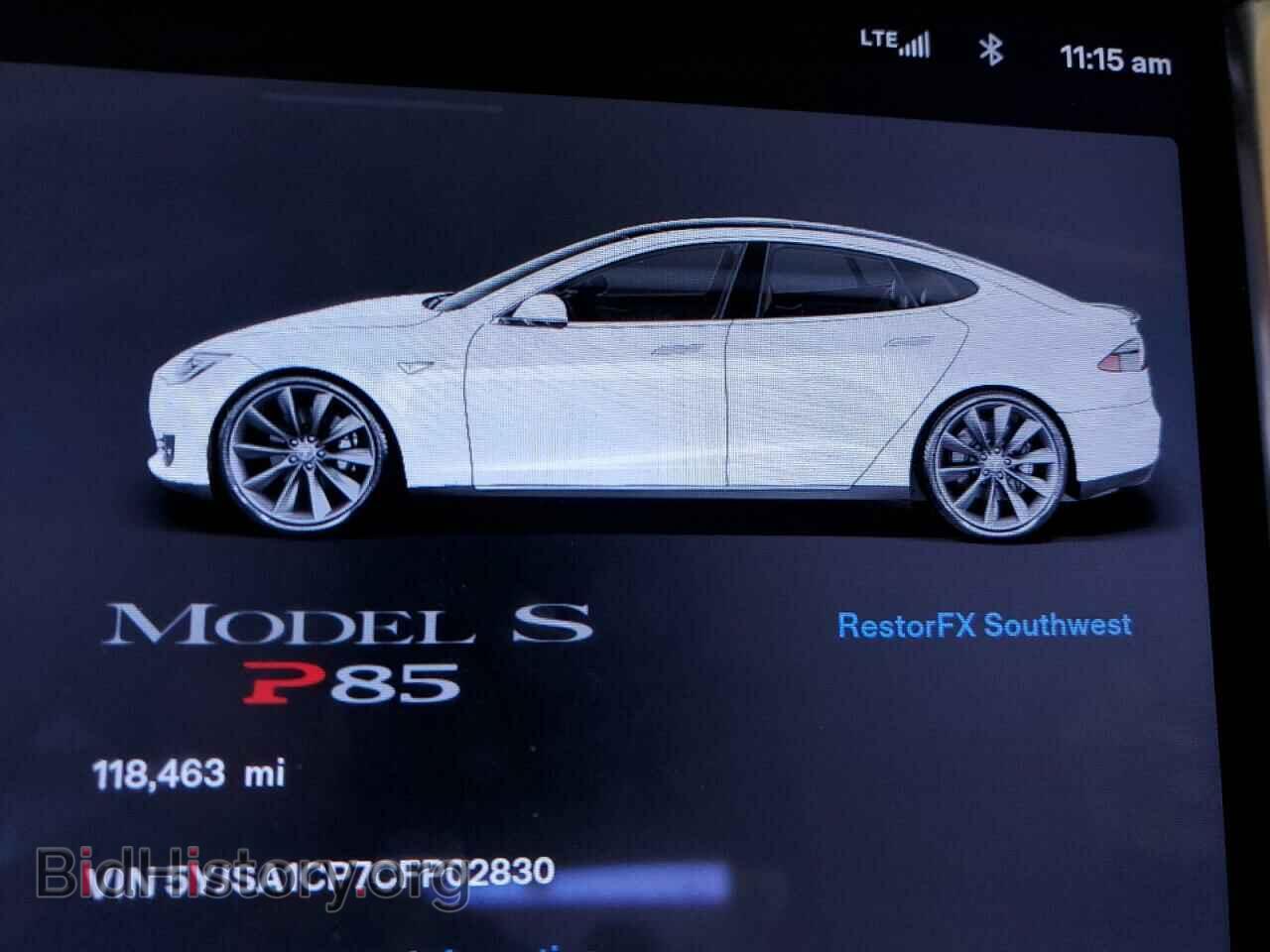 2012 TESLA MODEL S - VIN: 5YJSA1CP7CFP02830 - Photo 9