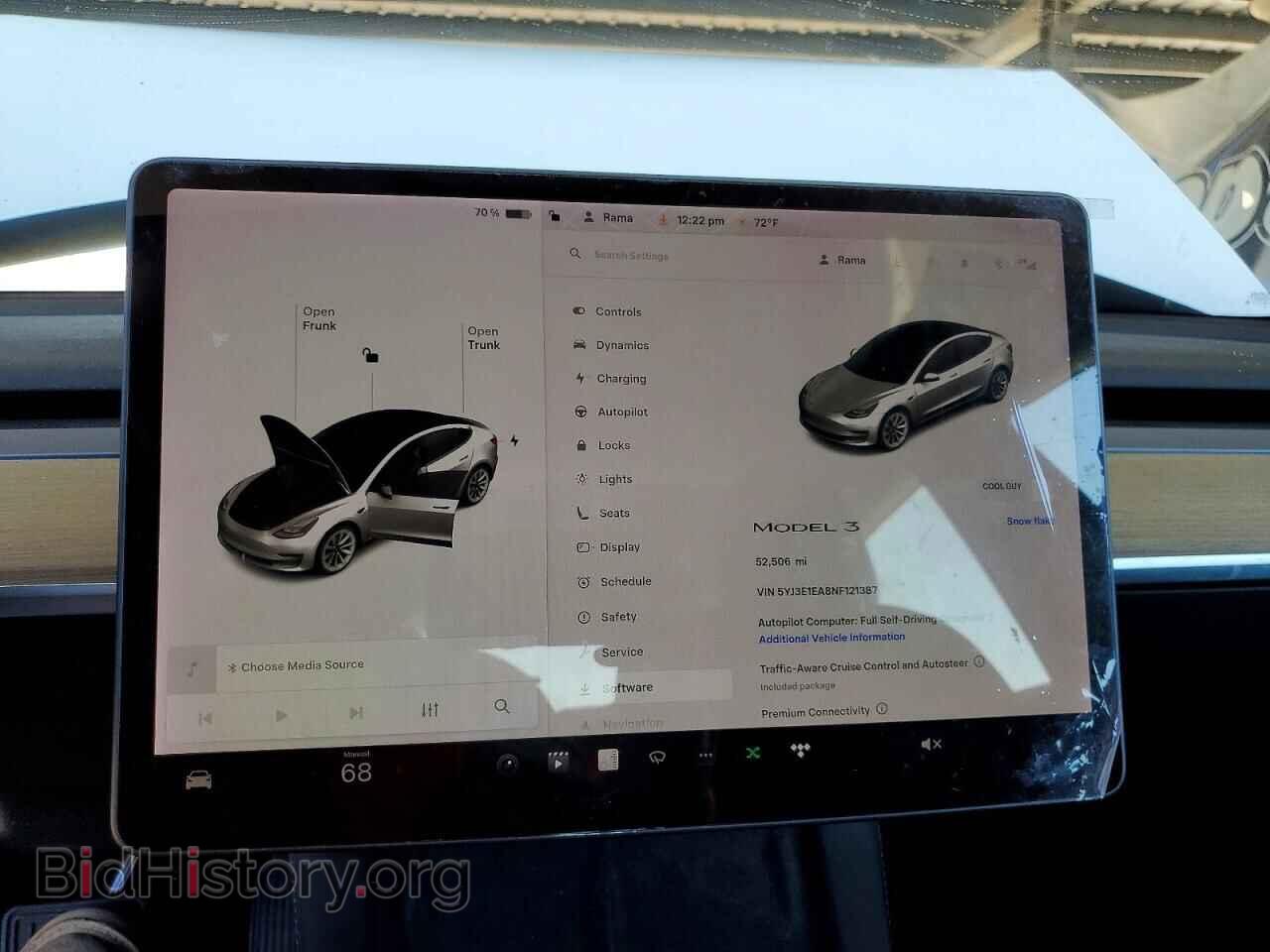 2022 TESLA MODEL 3 - VIN: 5YJ3E1EA8NF121387 - Photo 9