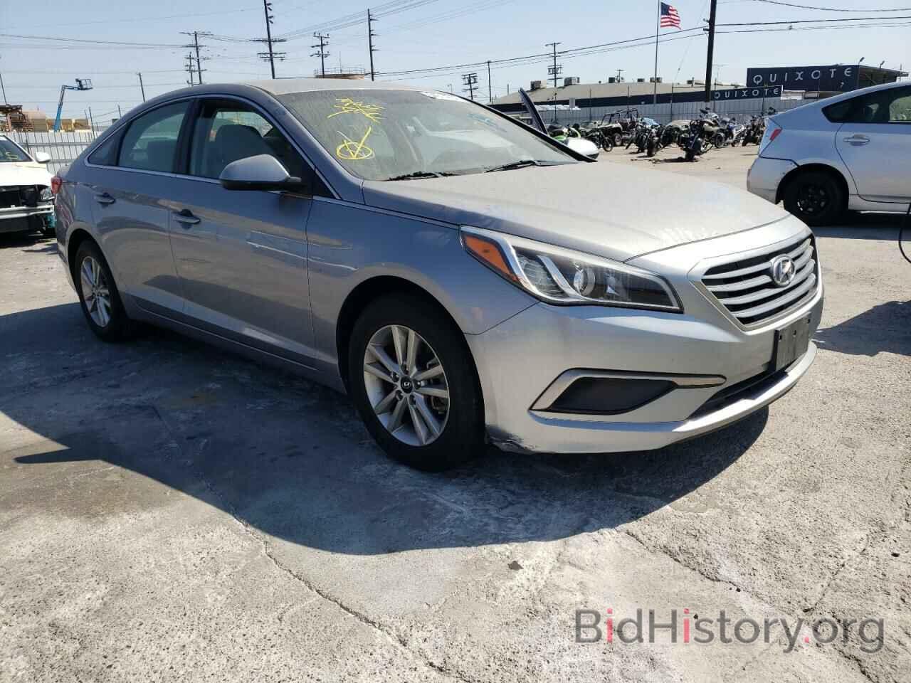 Фотография 5NPE24AF1GH358022 - HYUNDAI SONATA 2016