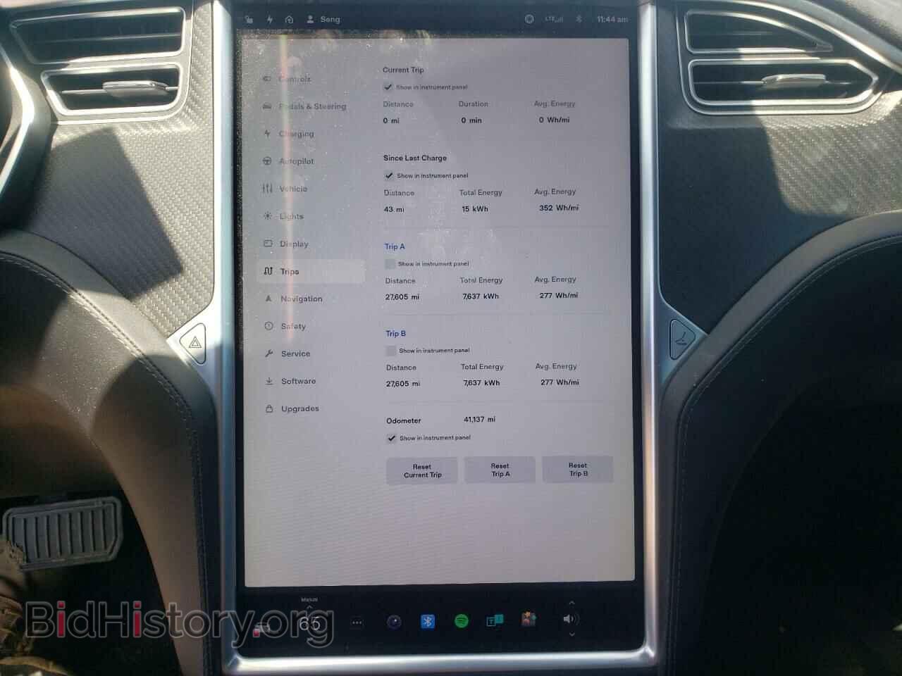 2017 TESLA MODEL S - VIN: 5YJSA1E25HF192678 - Photo 9