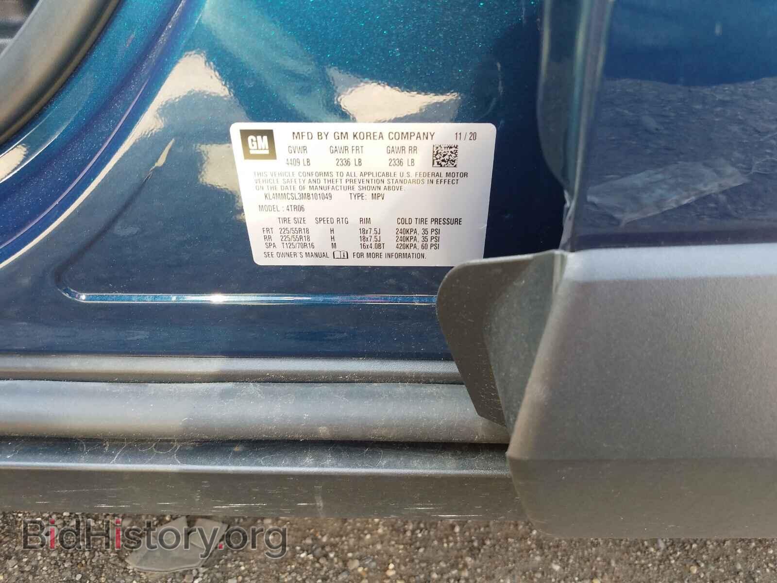 2021 BUICK ENCORE - VIN: KL4MMCSL3MB101049 - Photo 10