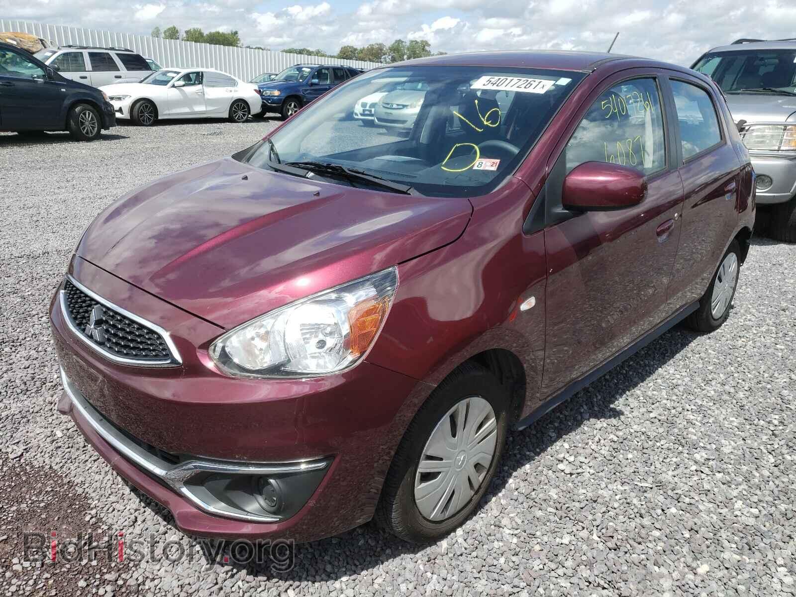 2019 MITSUBISHI MIRAGE - VIN: ML32A3HJ4KH014964 - Фото 2