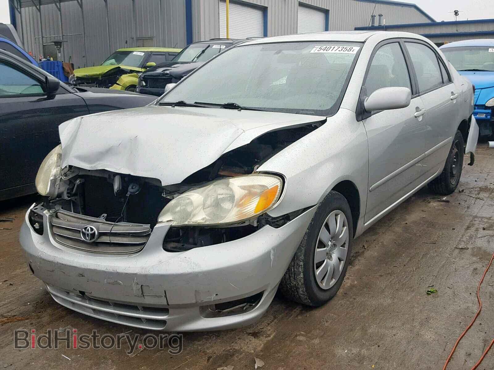 2003 TOYOTA COROLLA - VIN: 2T1BR38E73C114779 - Фото 2