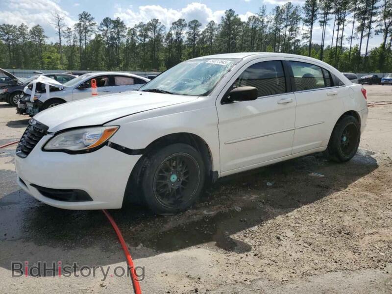 2013 Chrysler 200 LX (VIN 1C3CCBAB2DN604677) — photo 1 of 13, Copart, damage: front end