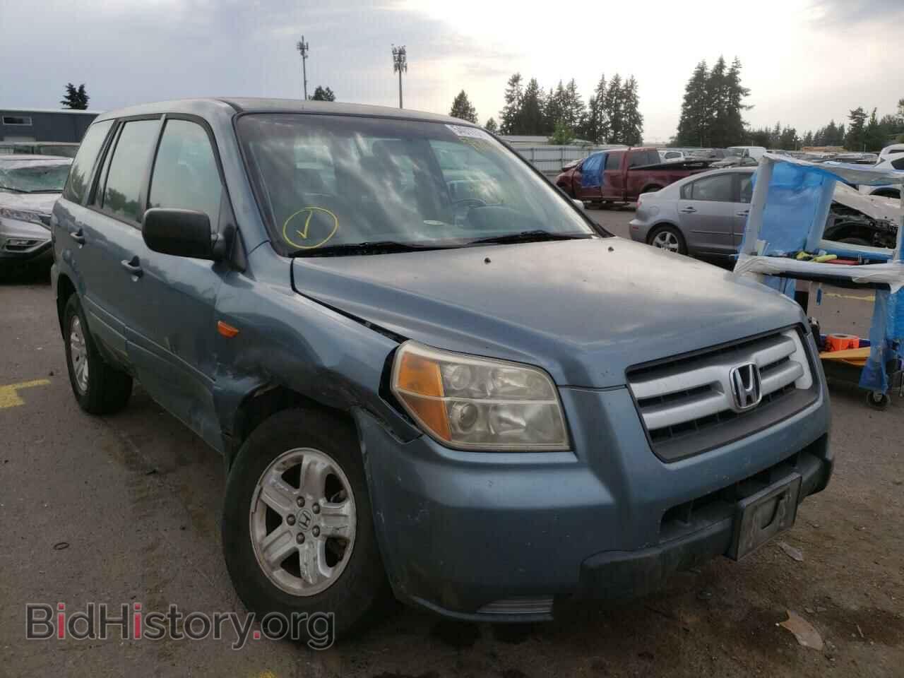 Photo 5FNYF28186B052190 - HONDA PILOT 2006