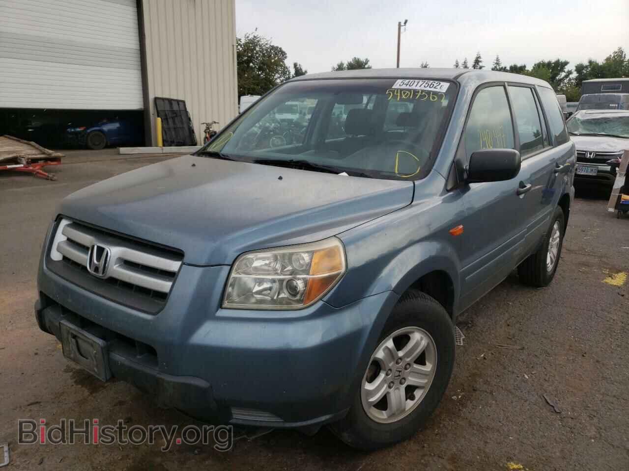 2006 HONDA PILOT - VIN: 5FNYF28186B052190 - Фото 2