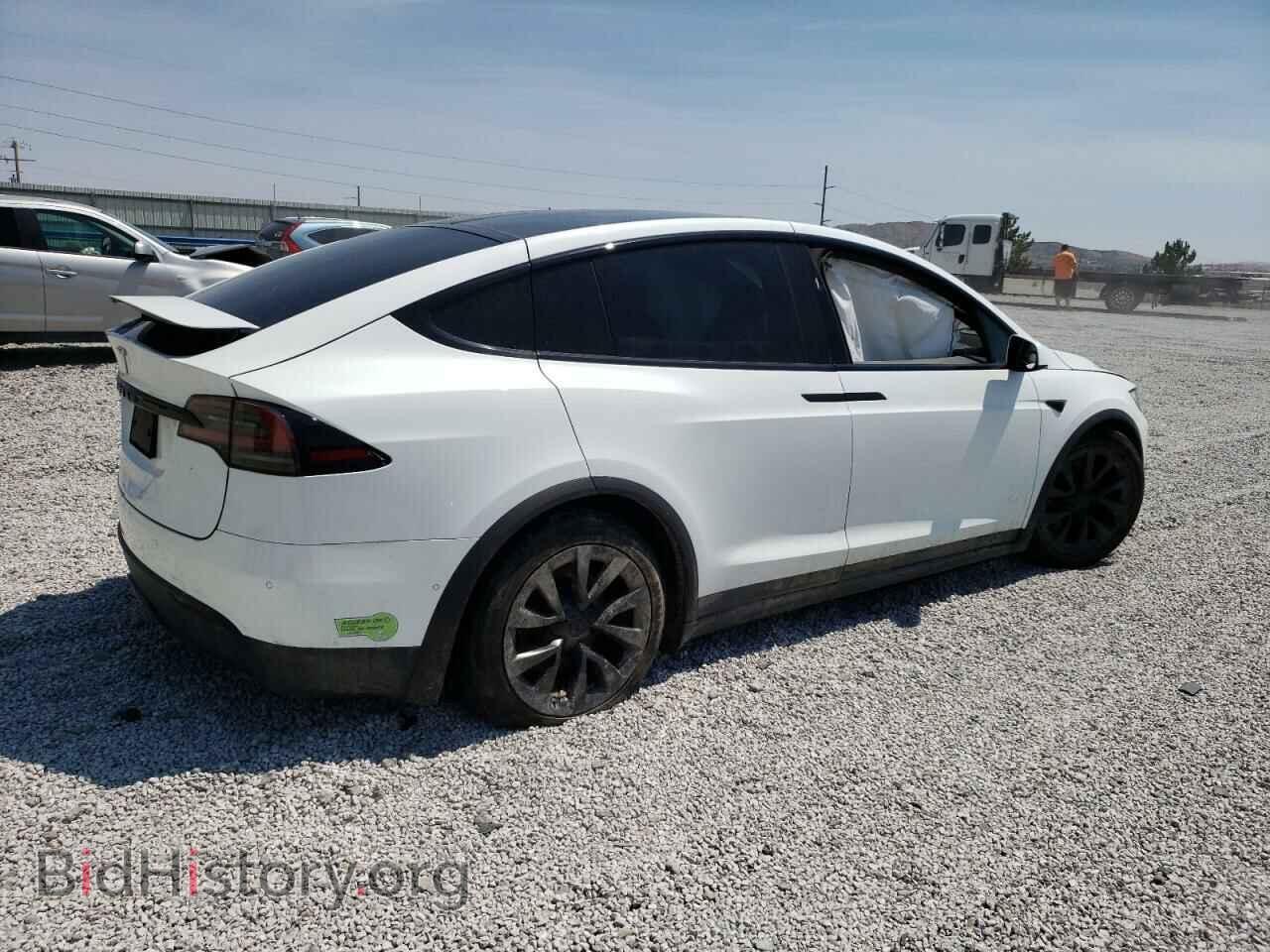 2022 TESLA MODEL X - VIN: 7SAXCAE59NF350643 - Photo 3