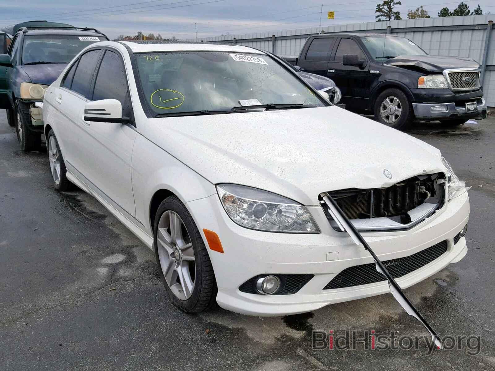 Photo WDDGF5EBXAR119486 - MERCEDES-BENZ C CLASS 2010