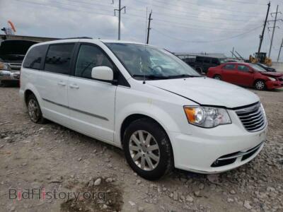 2014 Chrysler MINIVAN Town & COU, белый — VIN 2C4RC1BG3ER396193, Copart