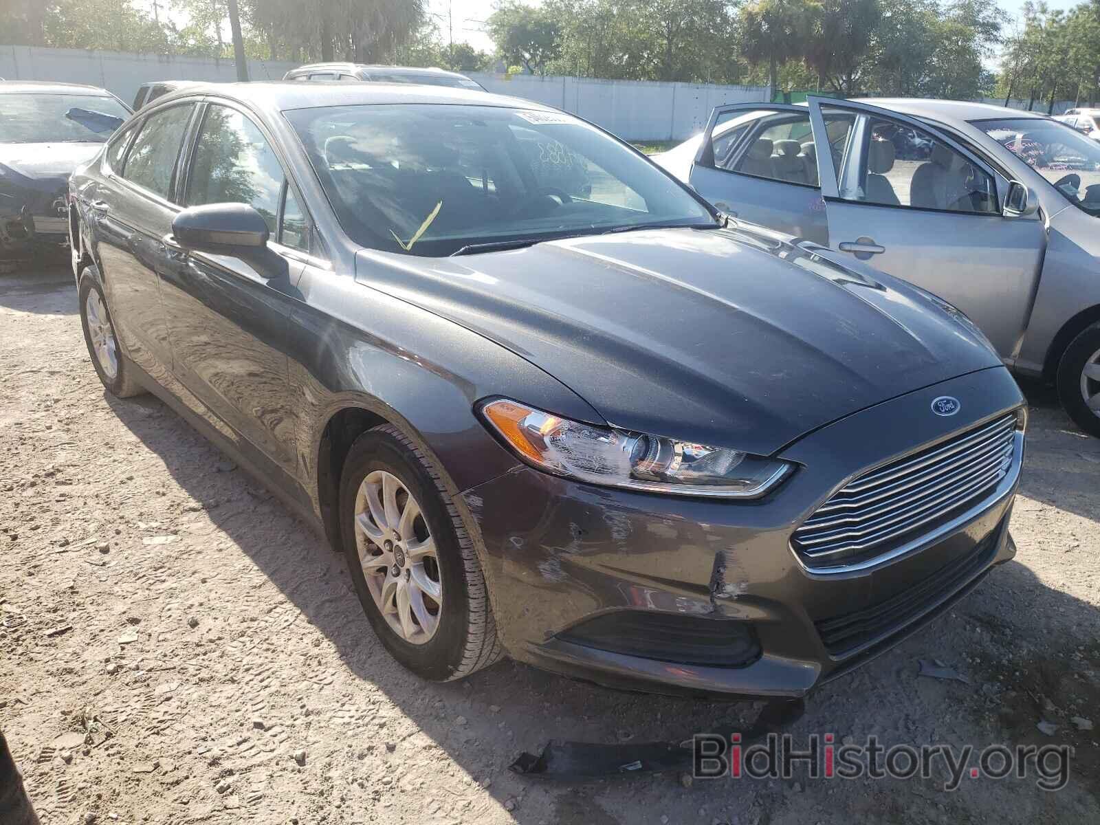 Photo 3FA6P0G73GR243908 - FORD FUSION 2016