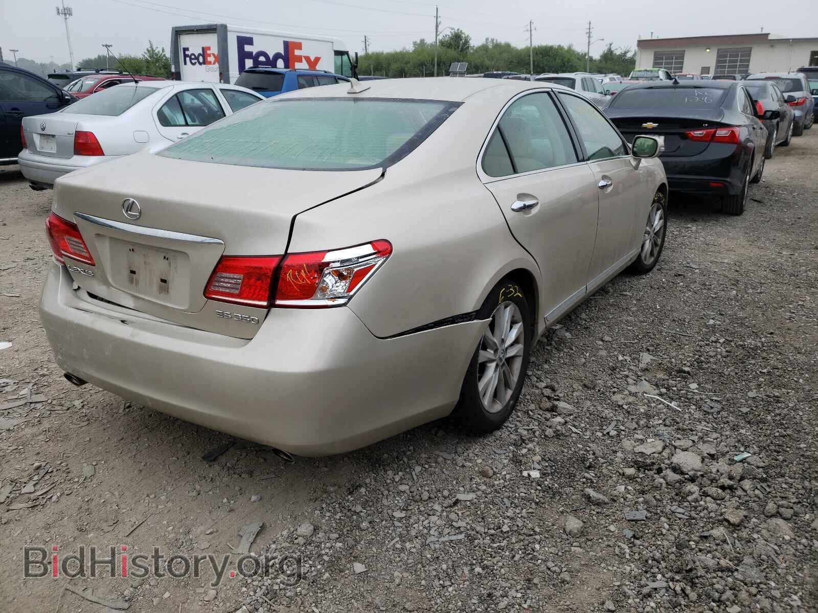 2010 LEXUS ES350 - VIN: JTHBK1EG7A2384099 - Фото 4