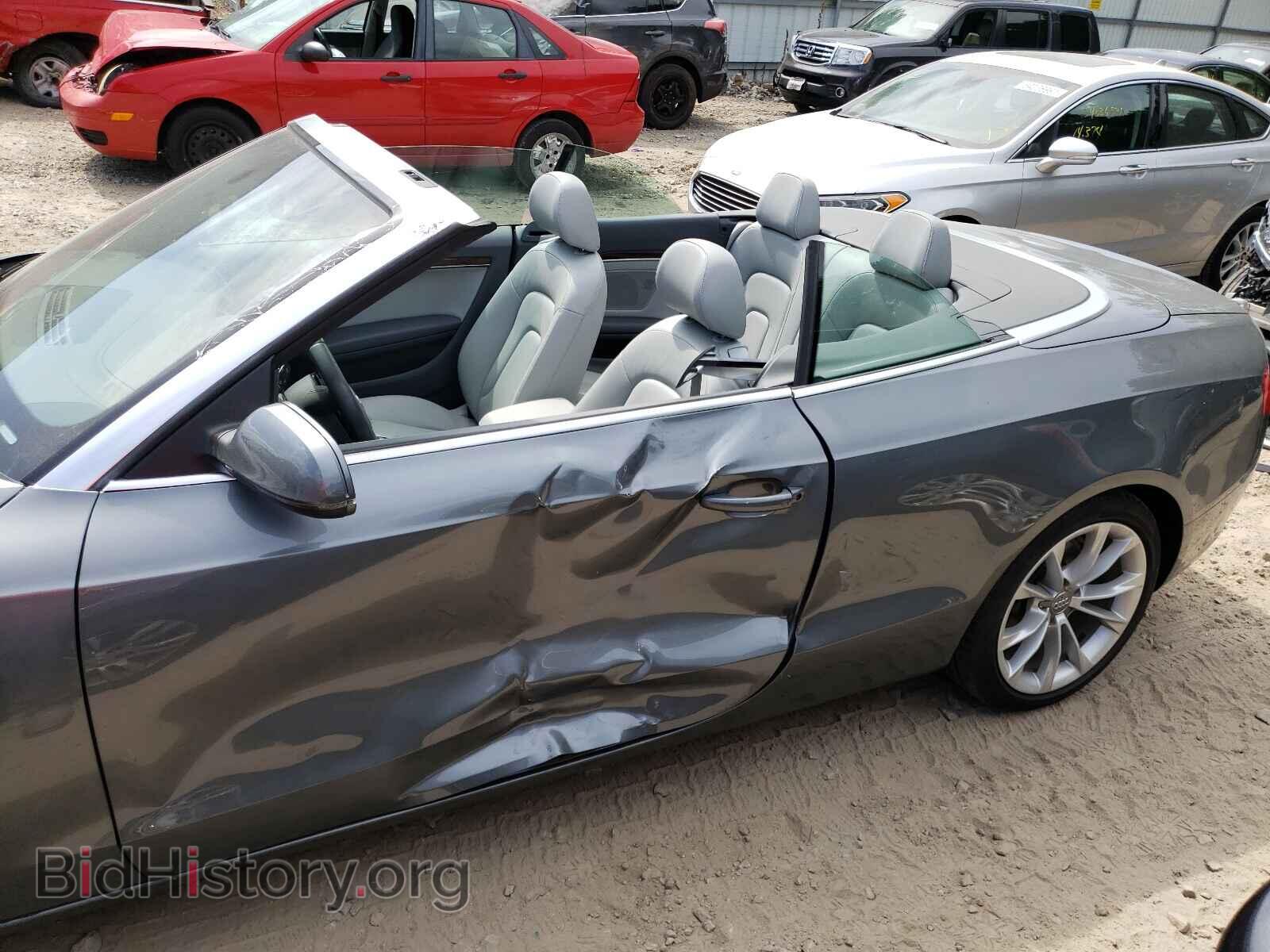 2013 AUDI A5 - VIN: WAULFAFH4DN007344 - Фото 9