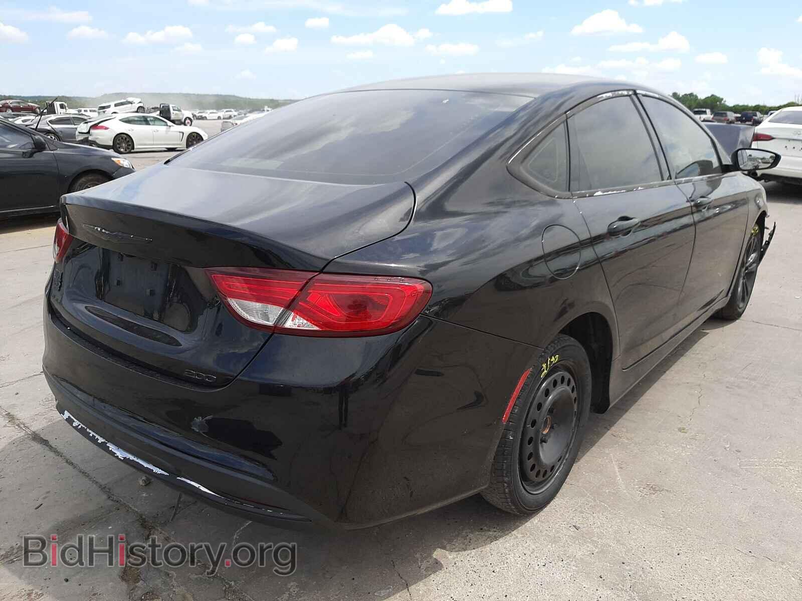 2015 CHRYSLER 200 - VIN: 1C3CCCAB7FN652393 - Photo 4