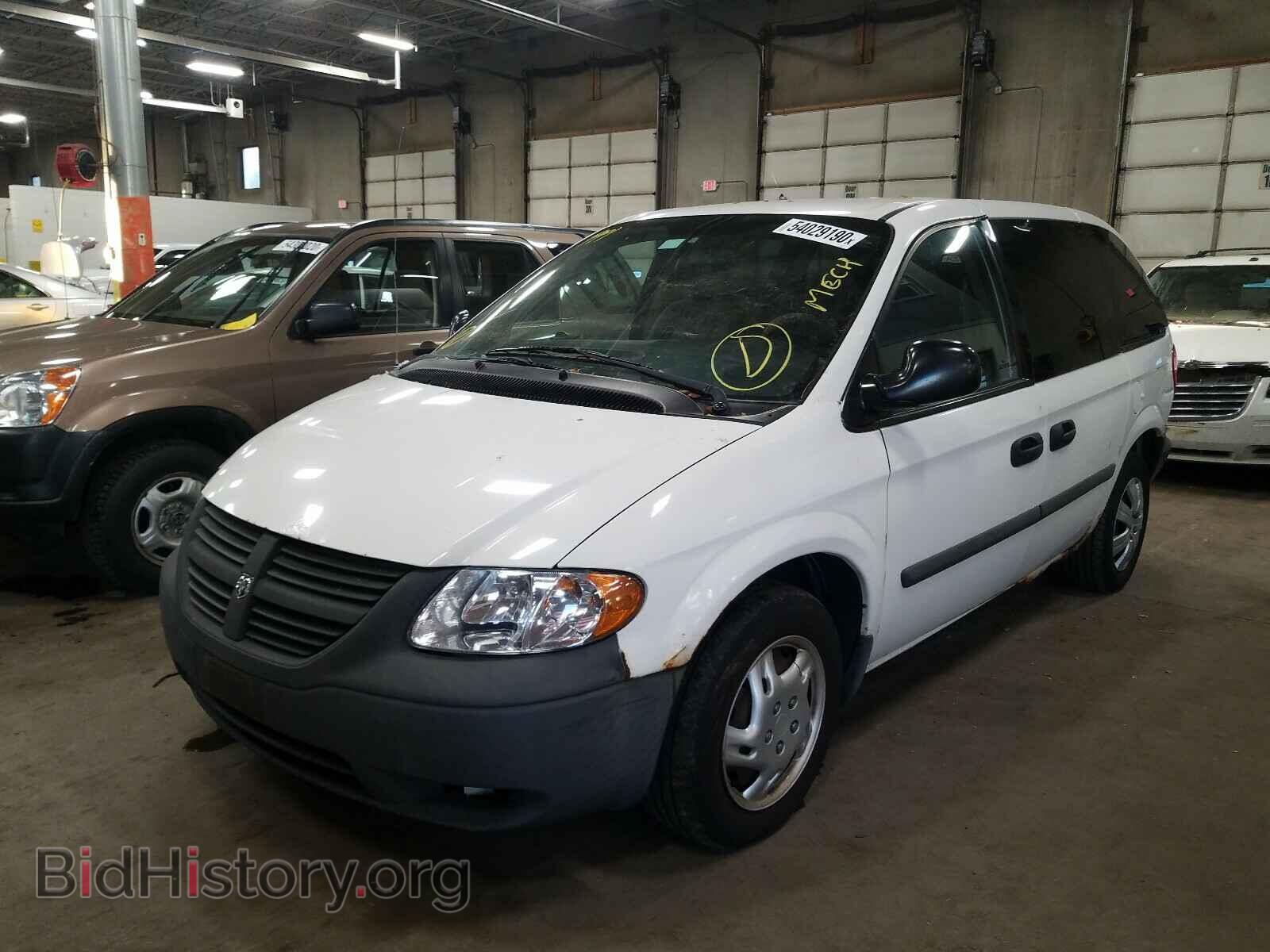 2007 DODGE CARAVAN - VIN: 1D4GP21R87B206803 - Фото 2