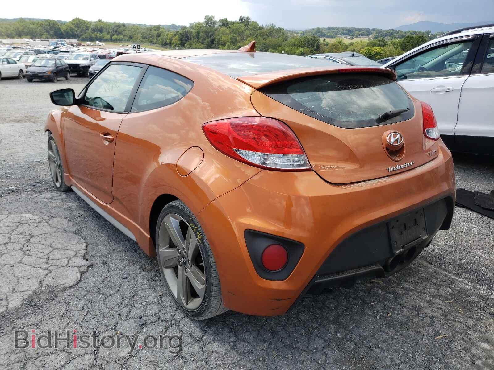 2013 HYUNDAI VELOSTER - VIN: KMHTC6AEXDU166490 - Фото 3