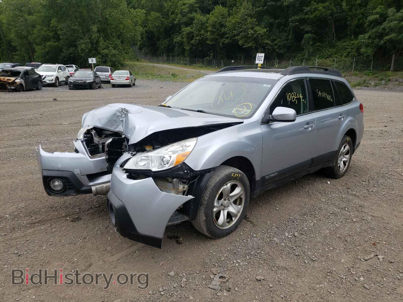 2014 SUBARU OUTBACK - VIN: 4S4BRBLC8E3278405 - Фото 2