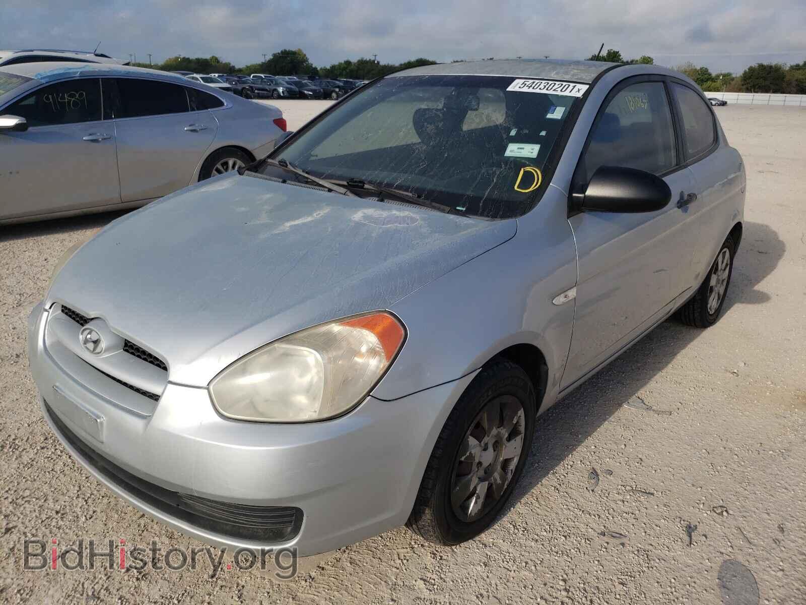 2007 HYUNDAI ACCENT - VIN: KMHCM36C87U002968 - Фото 2