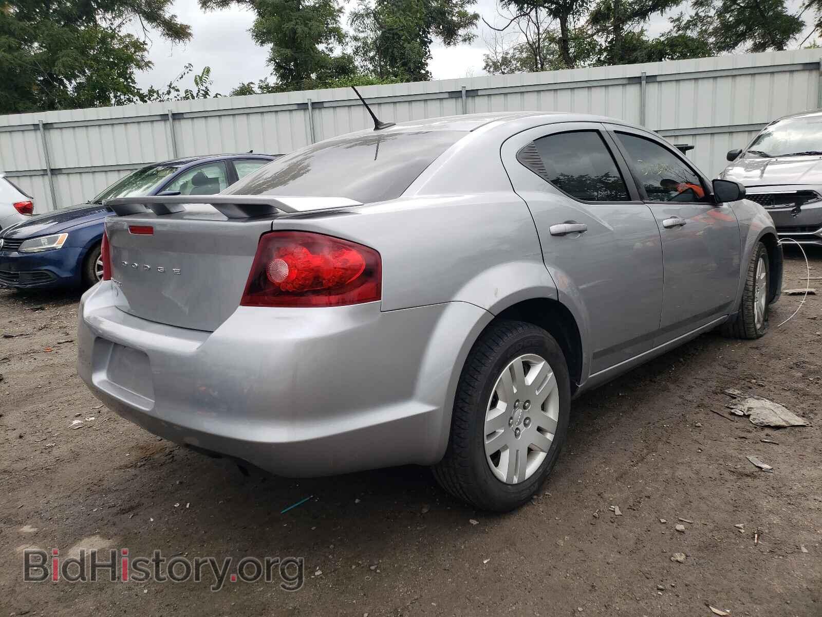 2014 DODGE AVENGER - VIN: 1C3CDZAB4EN161732 - Фото 4