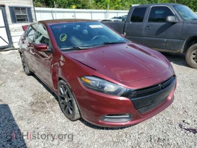 2015 Dodge DART Dart SE, maroon — VIN 1C3CDFAAXFD363701, Copart
