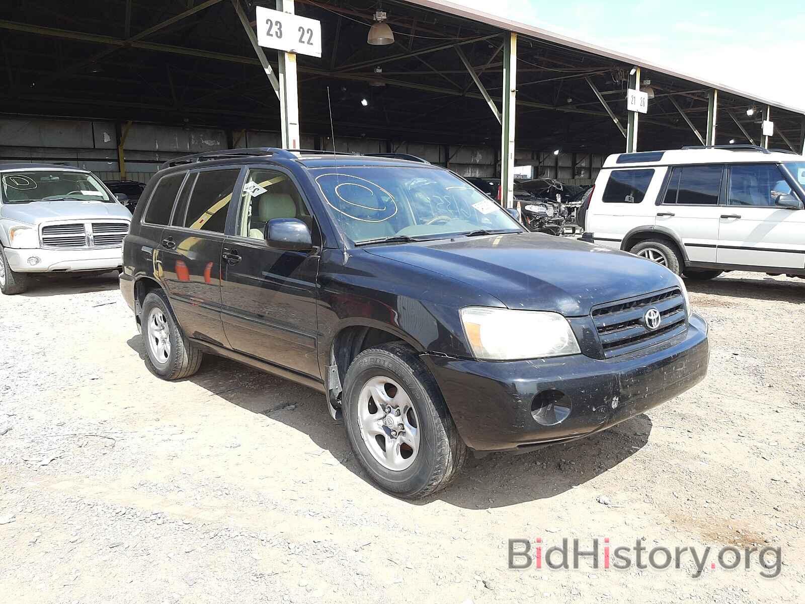 Photo JTEDD21A160147599 - TOYOTA HIGHLANDER 2006