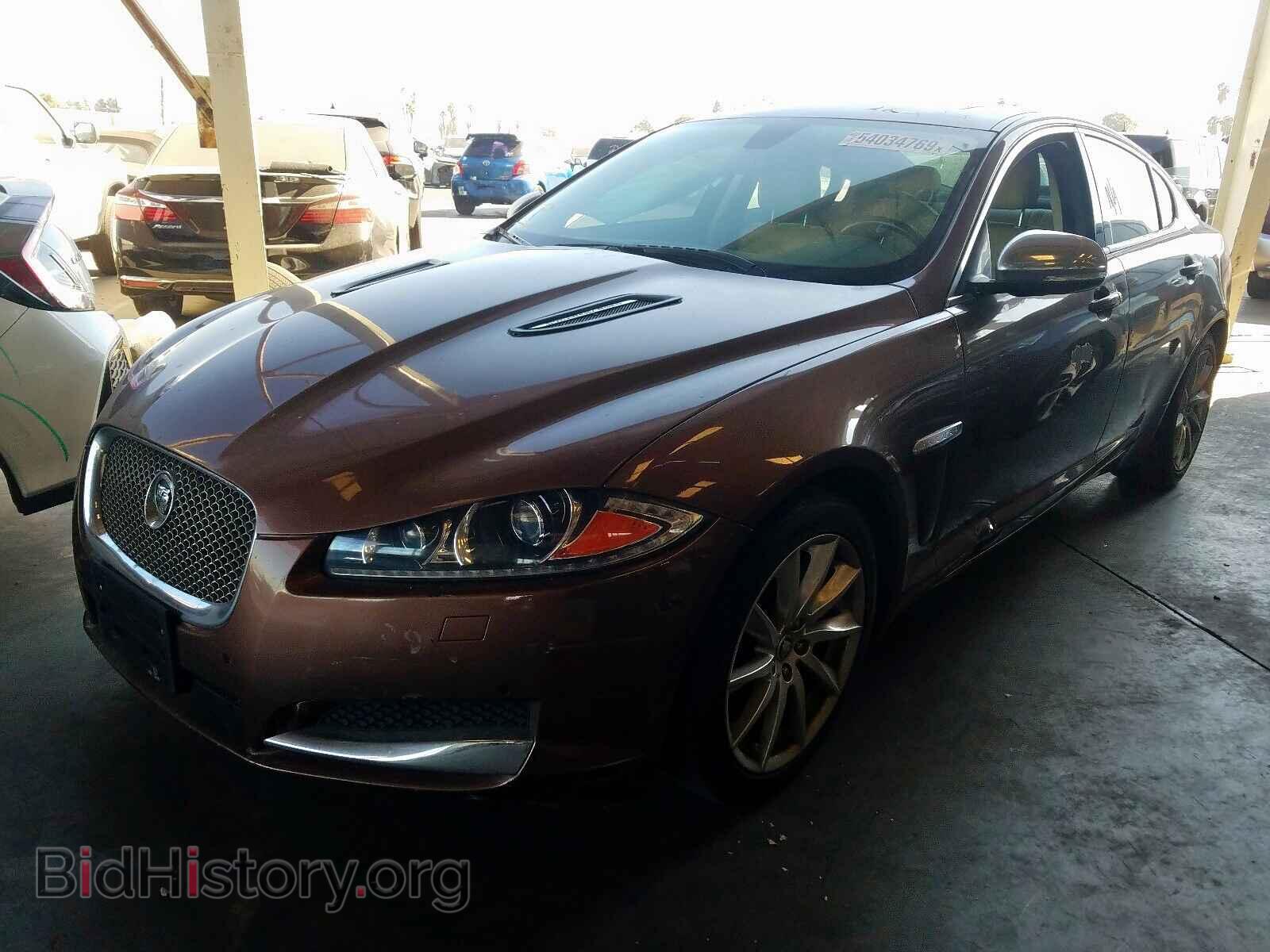 2013 JAGUAR XF - VIN: SAJWA0ES8DPS73607 - Фото 2