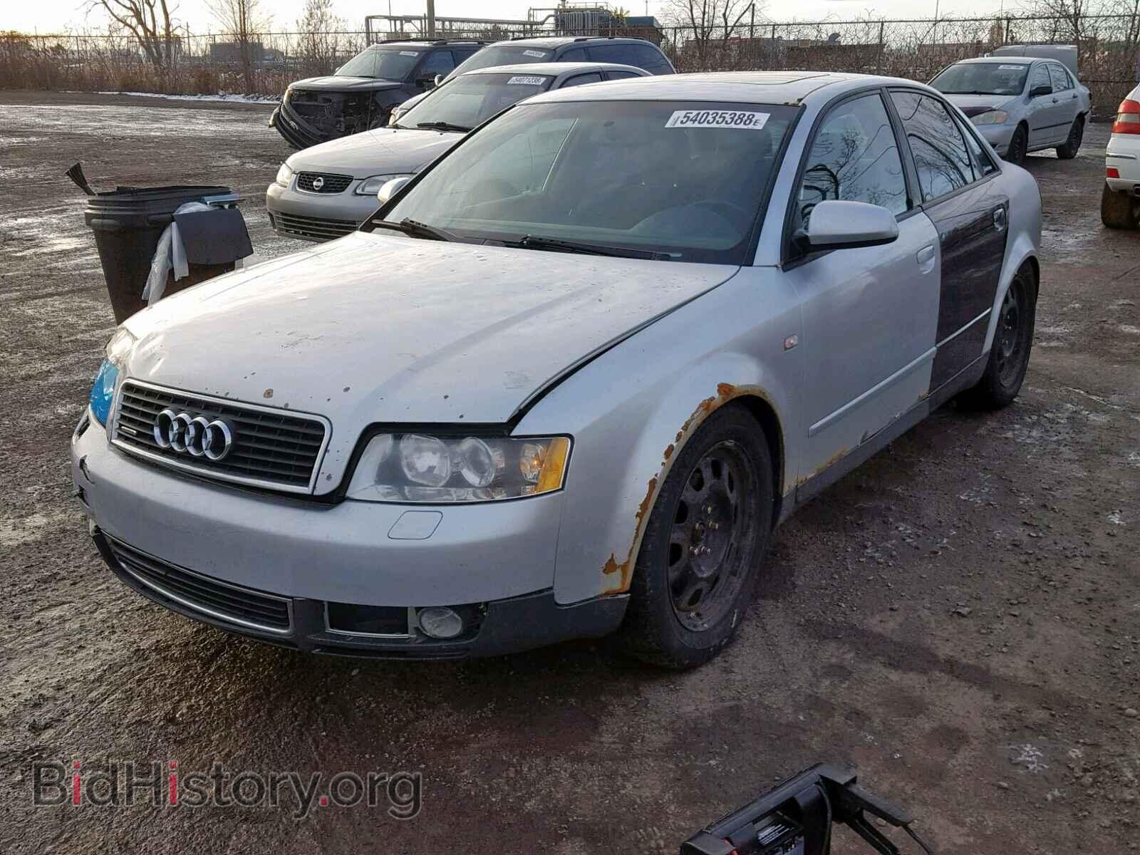 2002 AUDI A4 - VIN: WAULC68E92A151727 - Фото 2