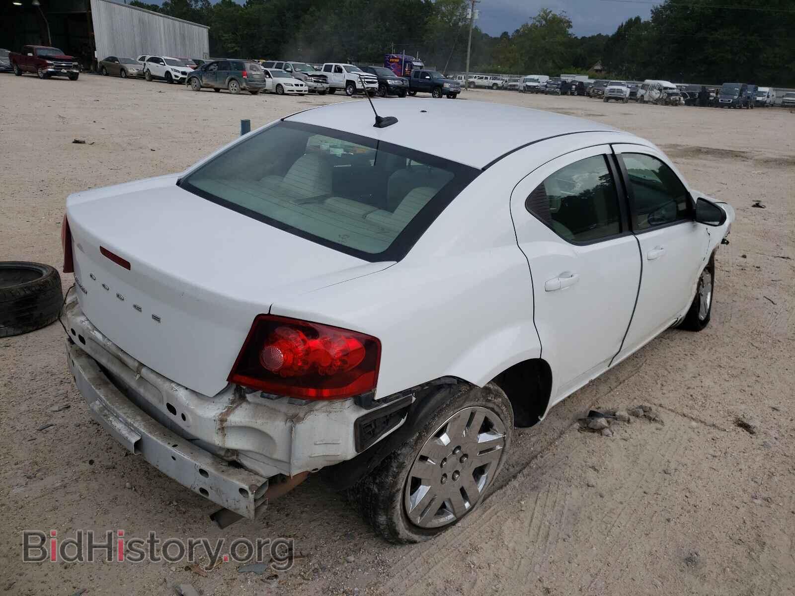 2013 DODGE AVENGER - VIN: 1C3CDZAB3DN512371 - Фото 4