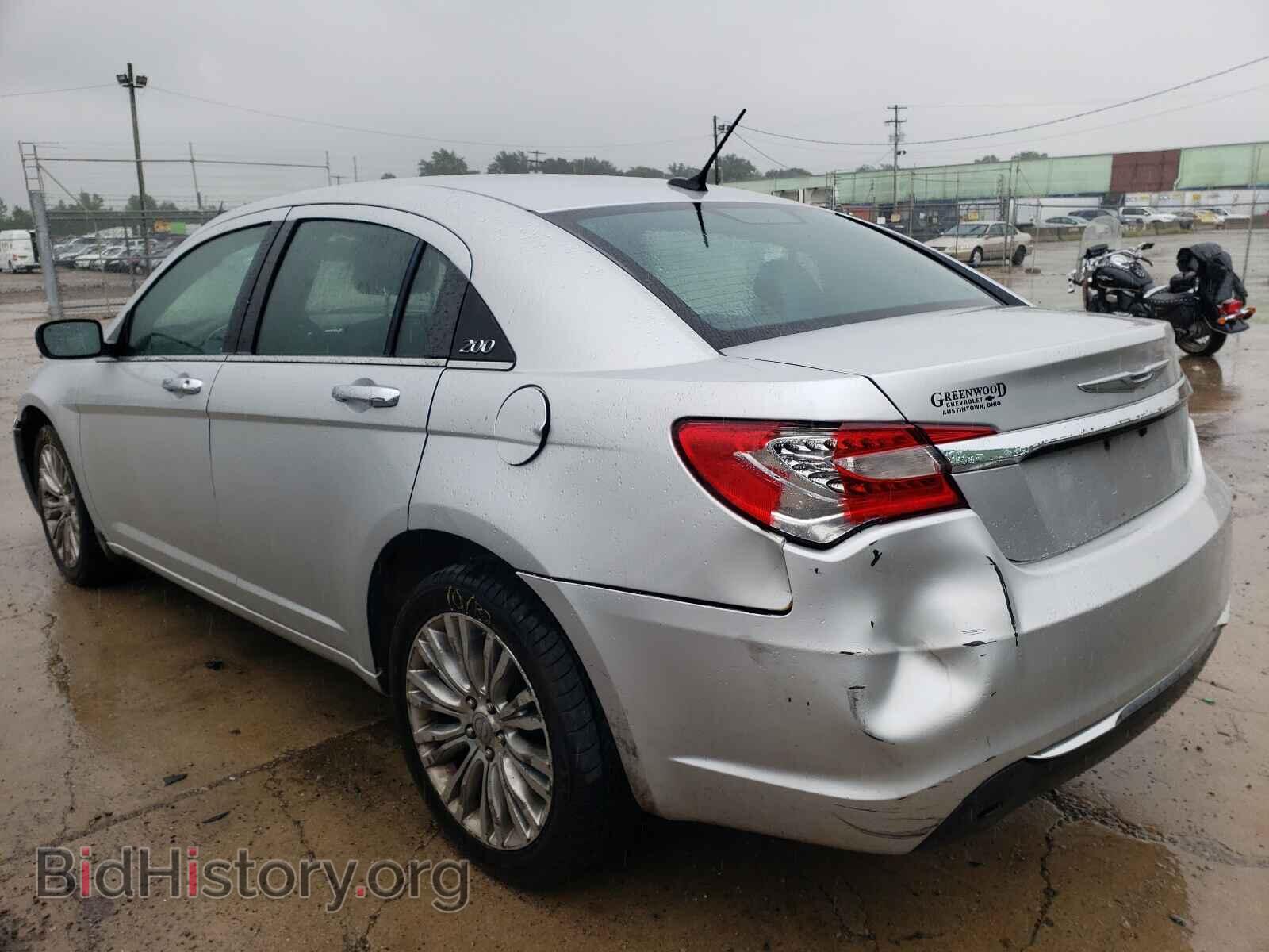 2012 CHRYSLER 200 - VIN: 1C3CCBCB2CN164889 - Фото 3