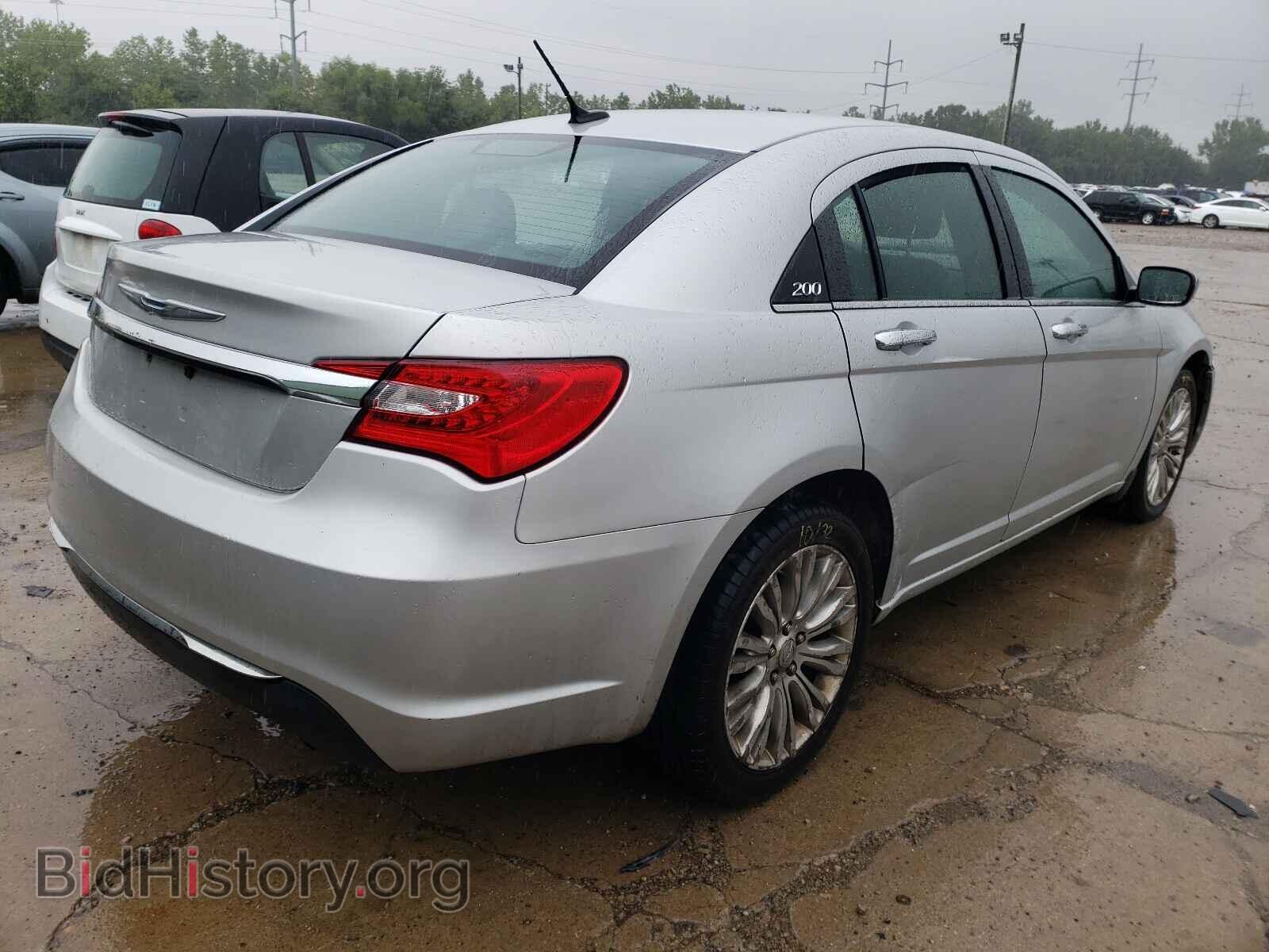 2012 CHRYSLER 200 - VIN: 1C3CCBCB2CN164889 - Фото 4