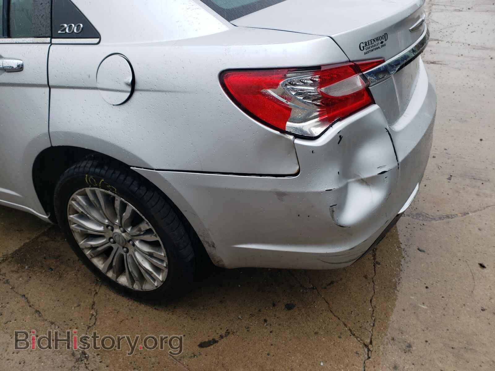 2012 CHRYSLER 200 - VIN: 1C3CCBCB2CN164889 - Фото 9