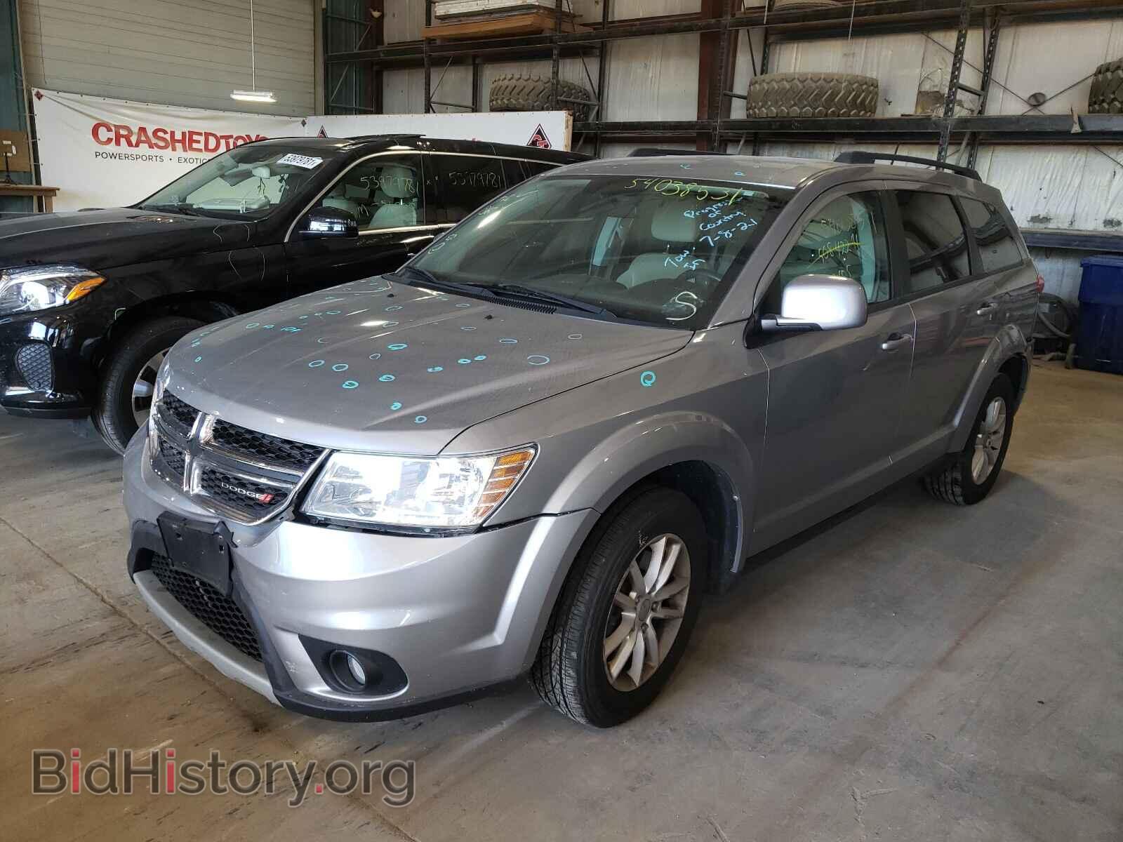 2015 DODGE JOURNEY - VIN: 3C4PDCBGXFT658287 - Фото 2