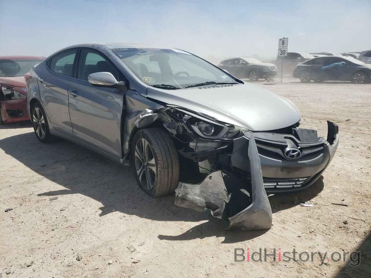 Photo KMHDH4AH2EU159068 - HYUNDAI ELANTRA 2014