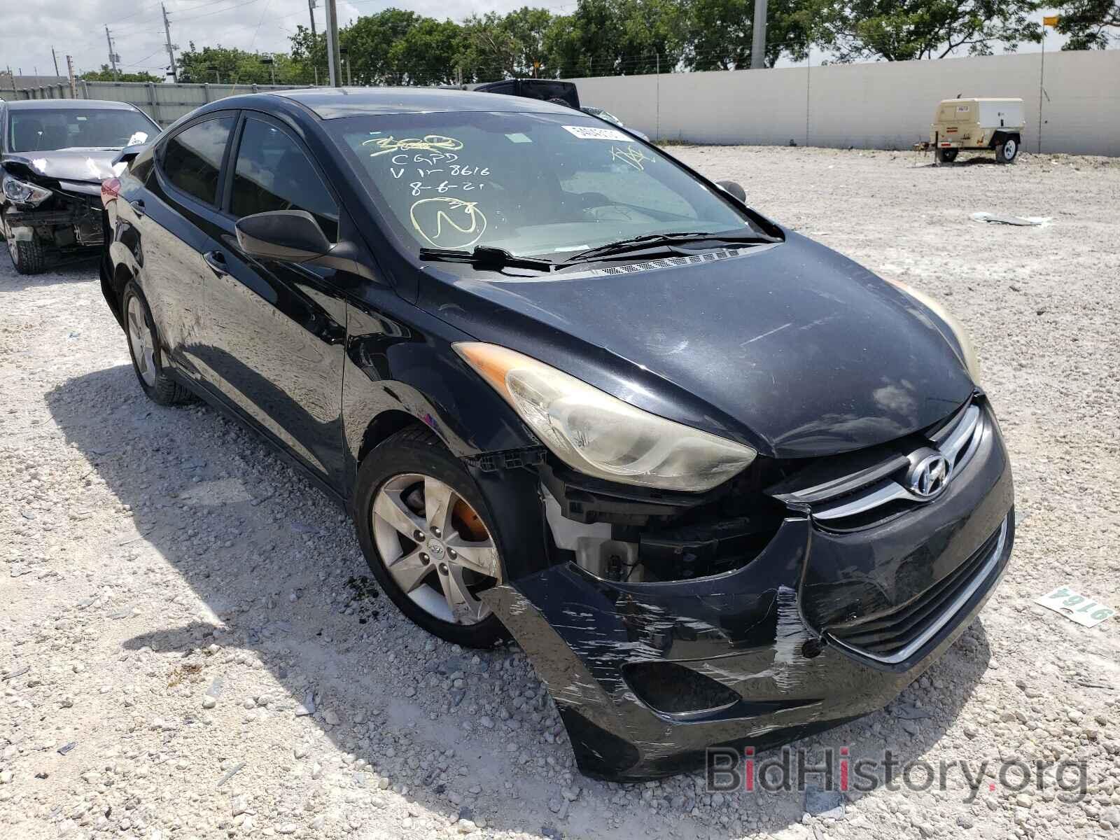 Photo 5NPDH4AE0CH088616 - HYUNDAI ELANTRA 2012