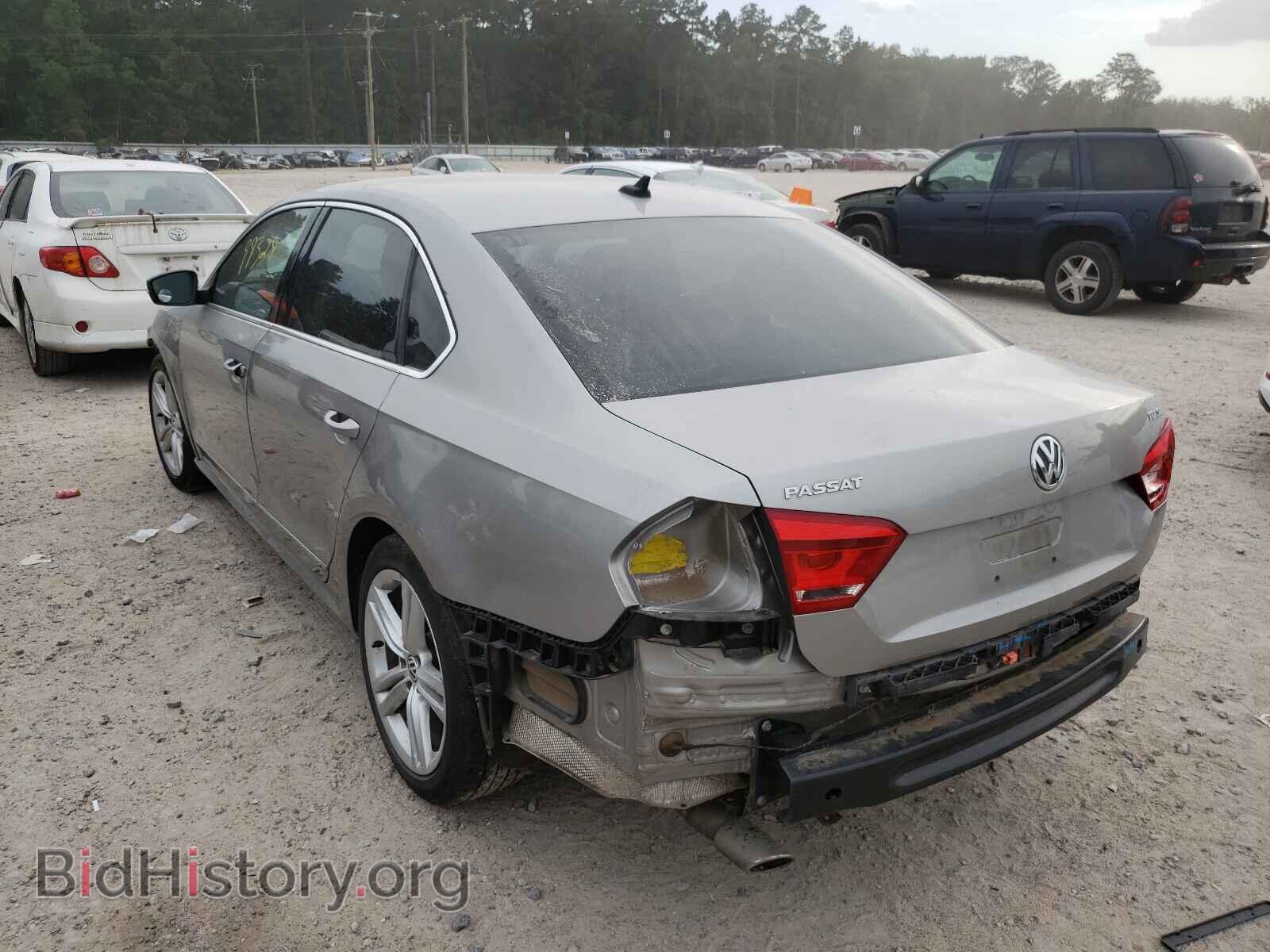 2013 VOLKSWAGEN PASSAT - VIN: 1VWCN7A33DC003637 - Фото 3
