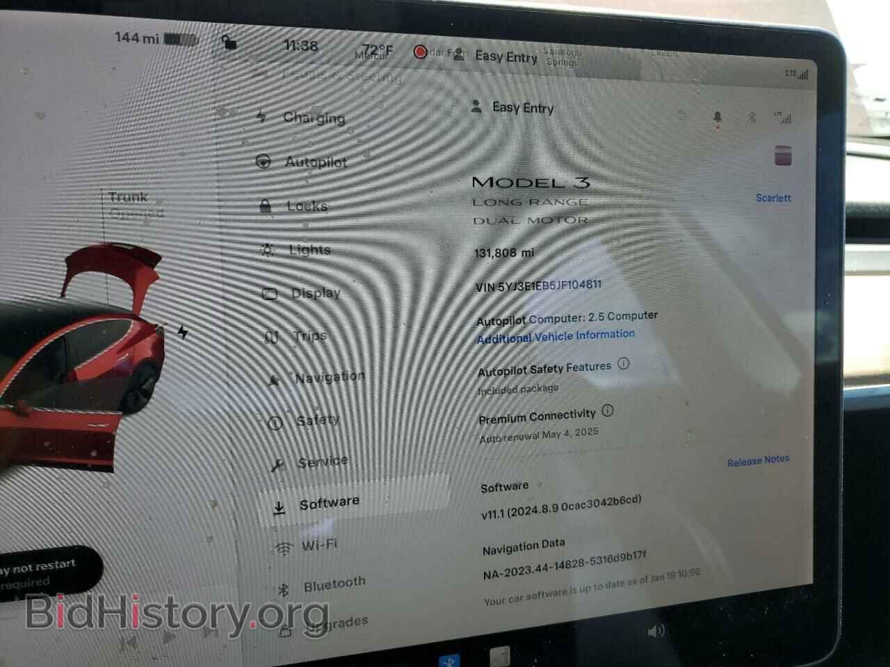 2018 TESLA MODEL 3 - VIN: 5YJ3E1EB5JF104811 - Фото 9