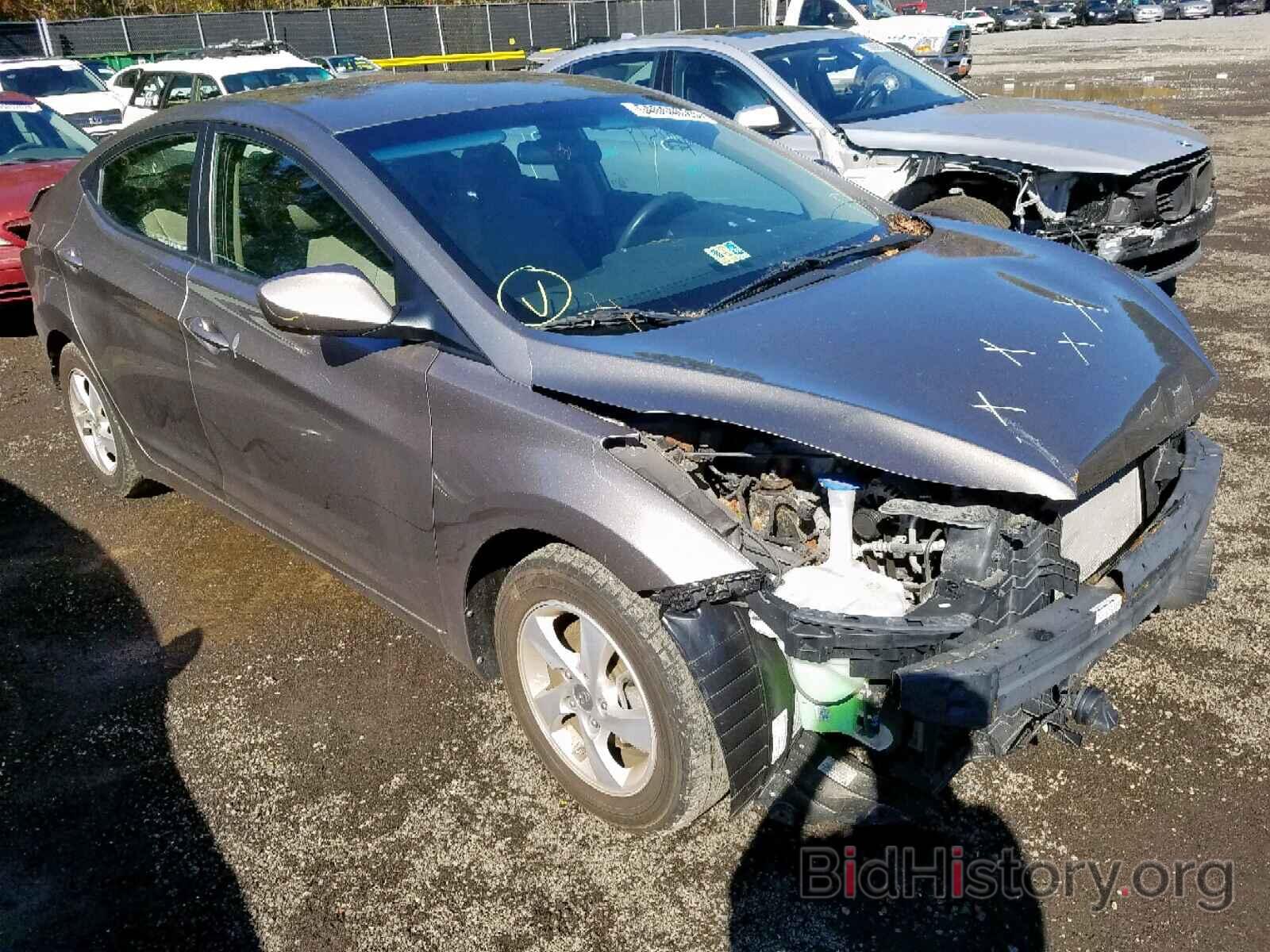 Фотография 5NPDH4AE0EH492065 - HYUNDAI ELANTRA 2014