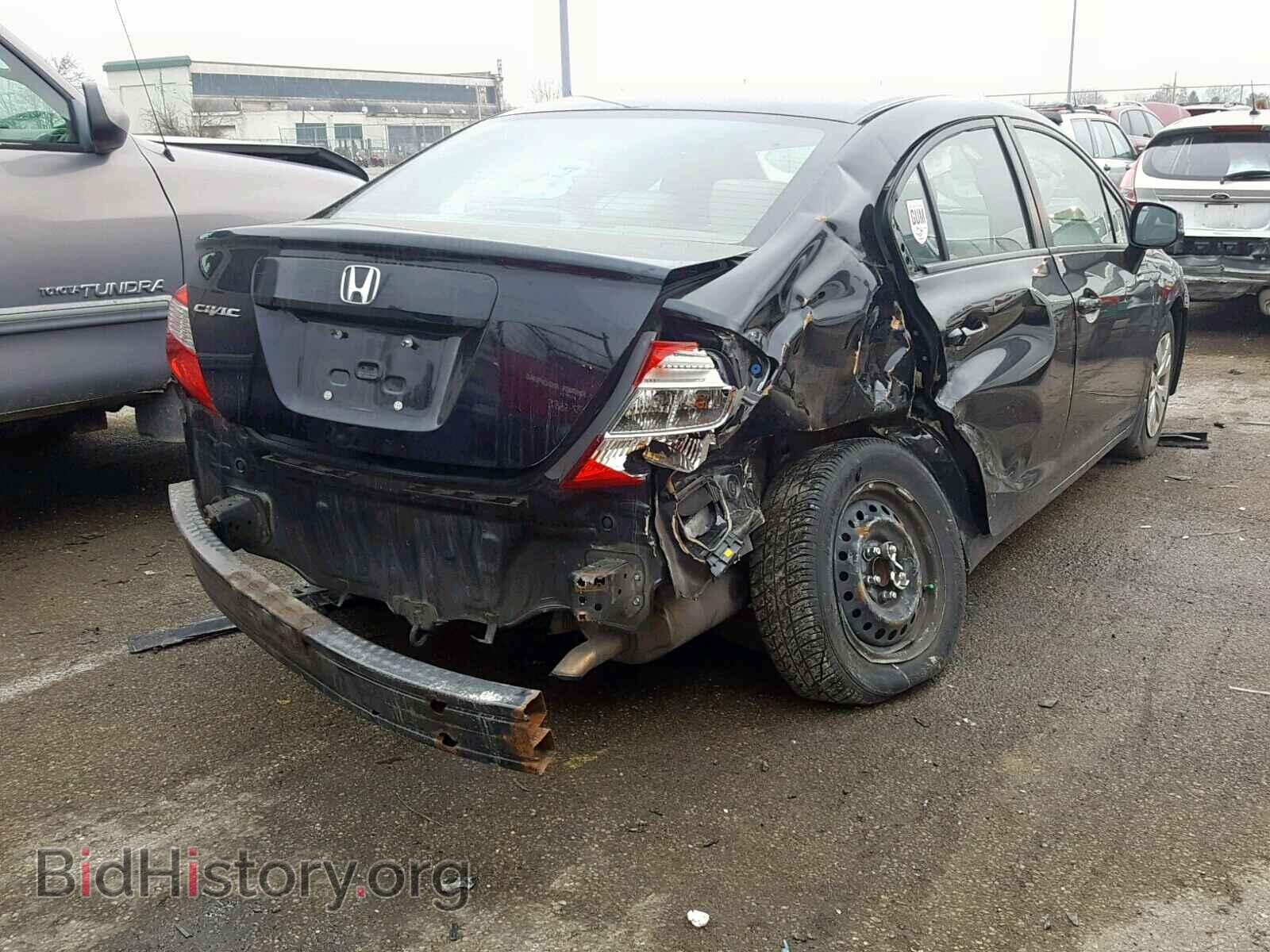 2012 HONDA CIVIC LX - VIN: 19XFB2F54CE031413 - Фото 4