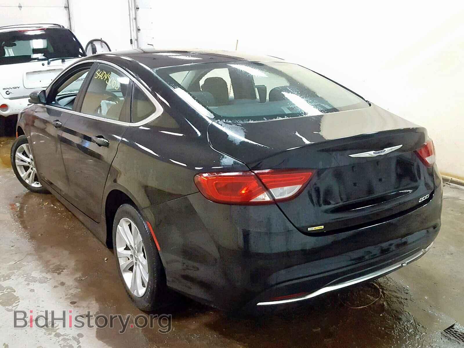 2015 CHRYSLER 200 - VIN: 1C3CCCAB9FN575834 - Фото 3
