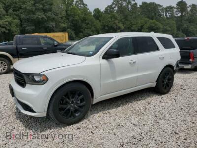 2019 Dodge DURANGO SXT, белый — VIN 1C4RDHAG4KC753683, Copart