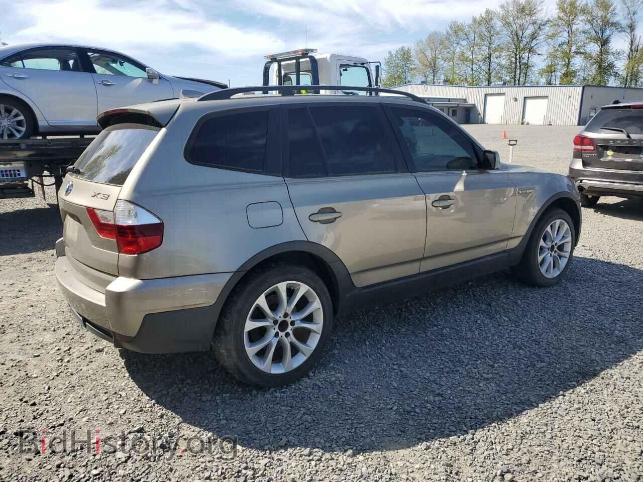 2007 BMW X3 - VIN: WBXPC93407WF27560 - Фото 3