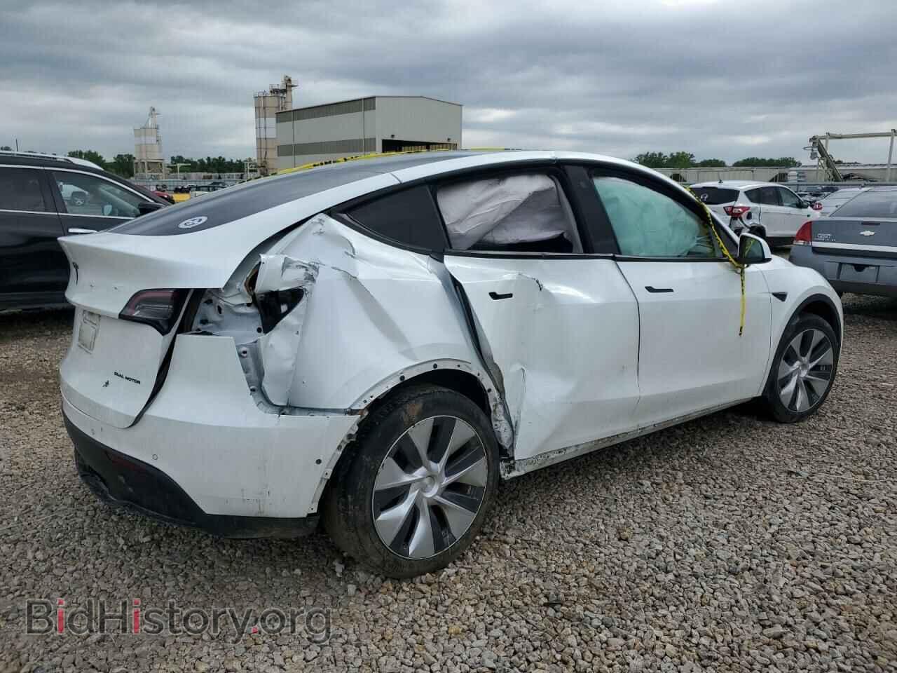 2022 TESLA MODEL Y - VIN: 7SAYGAEE4NF314125 - Фото 3