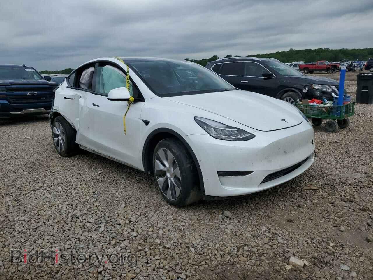 2022 TESLA MODEL Y - VIN: 7SAYGAEE4NF314125 - Фото 4